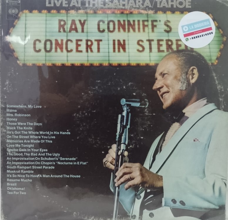 Ray Conniff And The Singers - Concert In Stereo Live At The Sahaara ...